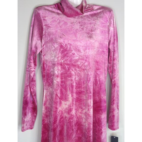 Rachel Roy Women's‎ Tie Dye Midi Dress December Purple Berry Large NWT - Picture 3 of 9